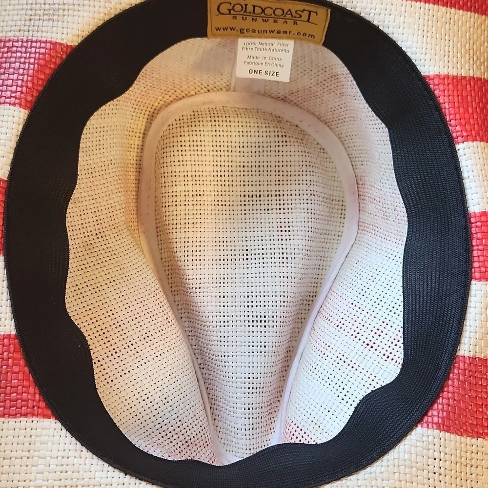 Goldcoast Strow Patriotic American Flag Stripes & Stars Cowboy Hat